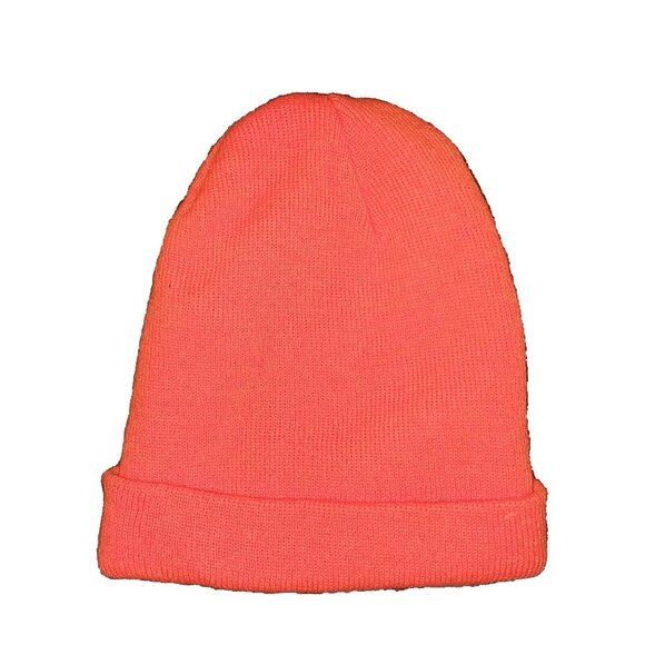 Carhartt Beanie Hat Bright Orange One Size Fits - Picture 2 of 3